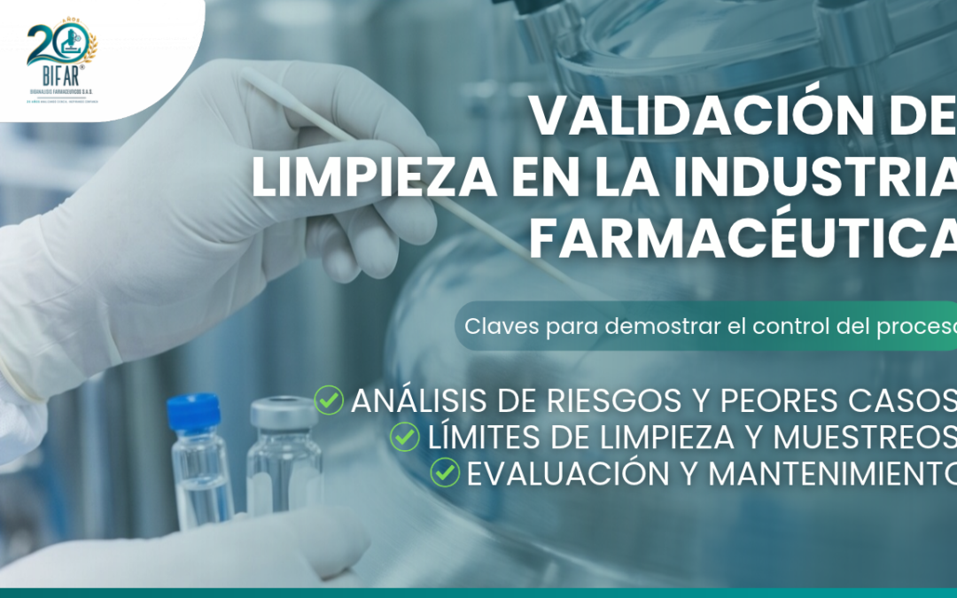 Lo que tú auditor quiere ver en tu validación de limpieza